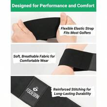 Swing Training Aid U2013 Swing Correcting Arm Band U2013 Swing Trainer Muscle Connection U2013 Trainer Right Left - Handed Players - ban đầu - Xem 6