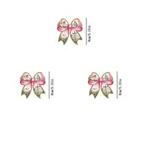 1/2/3pcs Bowknot Heat Transfer Decals, DTF Heat Press Stickers For DIY T-Shirts, Bags, Jeans, Pillows, Hoodies - Precise Fit For Fabrics From Small To Large, Easy Application For Beginners And Experts, Perfect For Holiday Crafts And Gifts - Multicolor - View 4