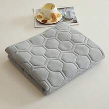 1 pieza Funda para cabecero de cama de unicolor, alta elasticidad y protección contra el polvo, acolchado grueso, apto para cama individual y doble - Gris Oscuro - Ver 8