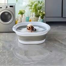 Foldable & Easy Storage Pet Bathtub, Multi-Color Options, Suitable For Various Pet Bathing Scenarios - Multicolor - View 8