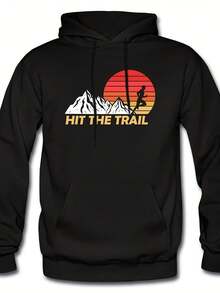 Trail Running Hoodie. Trail Running Sweatshirt. Trail Running Pullover. Runner Clothing. Runner Sweatshirt. Runner Hoodie. Trail #OH526,Autumn/Winter Hoodie Autumn Set - 款式15 - 查看 1