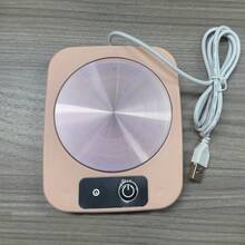 Riscaldatore per bollitore da tè alimentato tramite USB - Realizzato in materiale ABS, Pad elettrico per riscaldare bevande a 45°C - Mantiene il caffè caldo per tutto l'inverno - Perfetto per uso domestico e in ufficio - Idea regalo ideale per Natale, Ringraziamento, San Valentino, Festa del Papà e Festa della Mamma - Supporta solo la funzione di mantenimento del calore, non la funzione di riscaldamento.