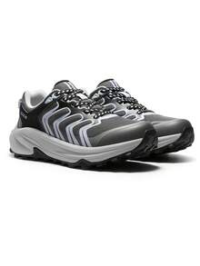 Women Walking Shoes Hiking Lightweight Sneakers  With Arch Support Outdoor Work Camping Tennis Workout Cross Training - Grey - View 1