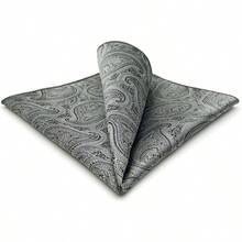 Pauelo De Bolsillo Para Hombre Estampado Paisley Para Bodas Y Eventos - HH30 - Ver 2