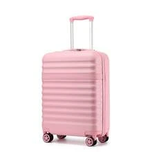 PP Hardshell Luggage 20 24 28 Inch Carry On Cabin Suitcase Expandable TSA Lock 360 Spinner Wheels Lightweight 3 Piece Set Check In Travel Holiday - Pink - View 12