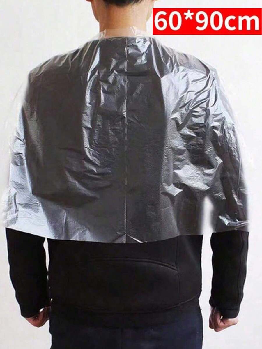 防水一次性理发披肩，适用于家庭和美发沙龙在染发、烫发和护理头发时使用。