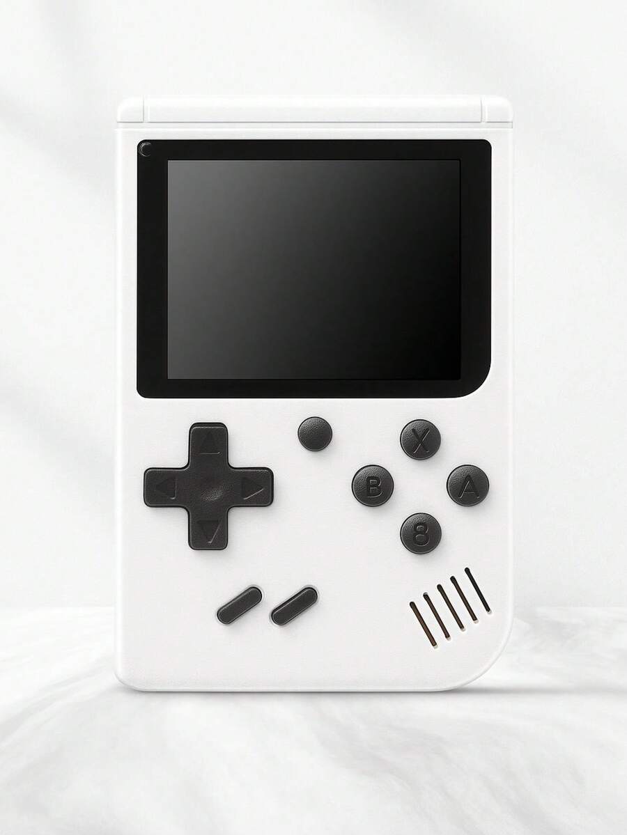 Consola Retro Con 400 Juegos Con Batería Incluida y Cable Conexión a Televisión - Blanco - Ver 1