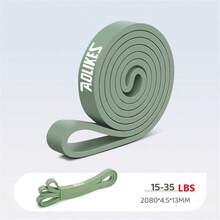 Nuevas bandas de resistencia de látex, adecuadas para yoga, entrenamiento de fuerza, bandas de ejercicio multifuncionales para gimnasio, bandas de asistencia para dominadas, bandas elásticas duraderas y pesadas - Multicolor - Ver 10