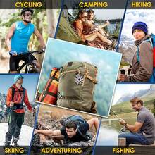 1pc 18-In-1 Snowflake Multi-Tool, Stainless Steel Snowflake Bottle Opener, Flat Head & Screwdriver Set And Wrench, Christmas Gift, Cool Camping Tool Gift For Men: Husband, Grandpa, Unique Gift For Dad From Daughter - Multicolor - View 4