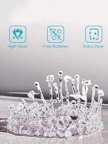 240ml/500ml Transparent Epoxy Resin Glue, For Crafts, Jewelry Making Kits, Jewelry, Tabletop, Molds - Epoxy Resin - View 6