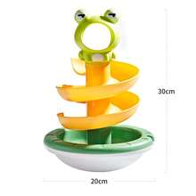 Frog Spinner Fun: divertido juguete infantil con pista deslizante y 2 bolas - Multicolor - Ver 9