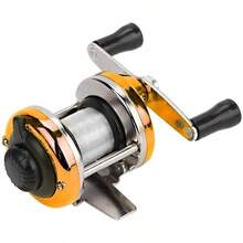 VGEBY Carrete de Pesca, Carrete de Pesca de fundición de Hielo de Metal Rueda giratoria de Pesca con Alambre para Agua Salada Agua Dulce - Como se muestra en la imagen - Ver 11