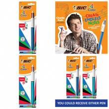 4-Color Retractable Ballpoint Pen Medium Point 1.0 Mm 2-Pack Multicolor Ink - 1 - Xem 1