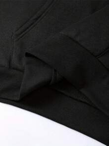 Sudadera con capucha de manga larga para hombre con estampado de estilo oscuro de  y las Reliquias de la Muerte de Warner Bros. - Negro - Ver 6