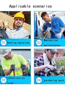 12 pares de guantes de jardín, guantes de trabajo, guantes de trabajo de jardín, herramientas de jardín, guantes de mujer, guantes de hombre, guantes universales para hombres y mujeres