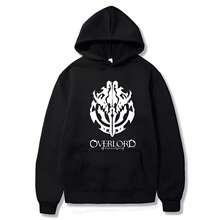Overlord Animation-Guild Badge-Ainz Ooal Dress-Pullover Sweatshirt Hooded Sweatshirt Men's Hooded Sweatshirt Fashion Clothing - màu đen - Xem 1