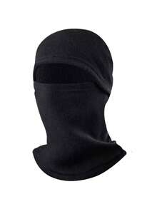 冬季户外防风保暖抓绒拉法帽 - 二合一面罩和颈套，适用于骑行、滑雪等寒冷天气 - A - 查看 7