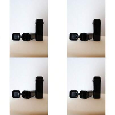 Double Cigarette Lighter Holder Black-Liuruisongdediana