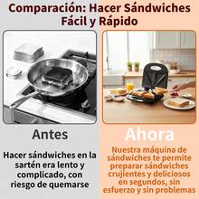 Sandwich & Breakfast Makers - US A Type Plug(110-127V) - View 4