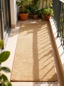 1 Stück brauner Schwertilagende Muster Teppich, dicke waschbare Qualität, Stilvoller Teppich, Flurteppich, Dekorativer Teppich, Duschvorleger, Sofasitzteppich, Dicker Teppich, Wohnaccessoire, Wohnzimmerteppich, Schlafzimmerteppich, Eingangsteppich, Küchenteppich, Badezimmerteppich, Büroteppich