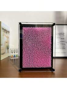 1 pieza Kit de manualidades de clonación de mano 3D 2025 nuevo y Pinart arcoíris, juego interactivo de juguete para niños, molde de mano cuadrado de plástico 3D Pinart estereoscópico, decoración del hogar para niños, regalo de cumpleaños/Pascua/festividad, regalo perfecto, juguete - Multicolor - Ver 21