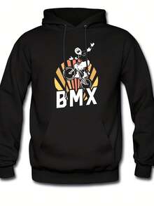 BMX Hoodie. BMX Bike Sweater. Bmx Biker Sweatshirt. Bmx Biking Lover Hoodie. Bmx Lover Pullover. Bmx Biking Sweater. BMX Bike R #OH098,Autumn/Winter Hoodie Autumn Set - 款式10 - 查看 1