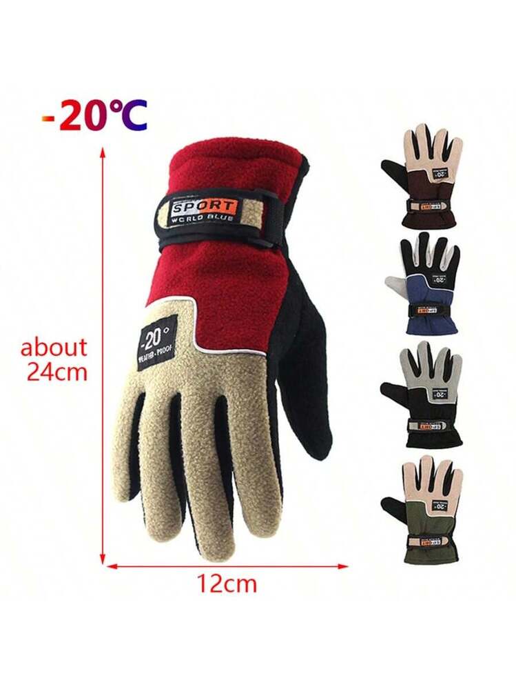 RockBros Guanti Termici Invernali Da Ciclismo Con Gel &ndash; Full Finger, Unisex