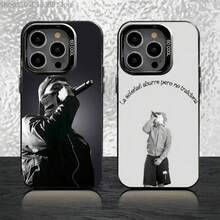 Funda para teléfono Beny Jr para 17 16 15 14 13 12 11 Pro Max Plus cubierta mate negra a prueba de golpes funda rígida móvil carcasa protección antigolpes accesorios tecnología diseño moderno - Z4 - Ver 1