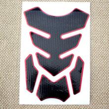 3D摩托车油箱保护贴纸及时尚保护套 - 适用于越野摩托车、巡航摩托车 - 防刮橡胶油箱贴纸，荧光色/红色/黑色/多种颜色可选 - 易于粘贴/移除，不留残胶 - 兼容高品质贴纸 - 彩色 - 查看 10