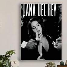 Framed Lana Del Posters Rey Posters Home Decor Posters Wall Art - Đóng khung - Xem 1