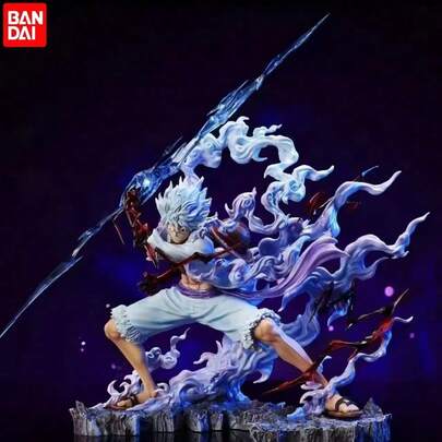 bandai One Piece 10cm GEAR5 Sun God Nika PVC Action Figures Collection Model Toys | Perfect Valentine's Day, International Women's Day, St. Patrick's Day & Easter Gift – Birthday & Holiday Gift For Fans, Collector's Display, Anime Theme Party Favors & Role-Playing Props, Collectible Toy Gift