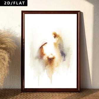 1개 현대 미니멀리스트 잉크 캔버스 페인팅, 종교 테마 아트 포스터, 벽 예술 장식, 사무실 침실, 거실, 욕실, 주방, 식당 장식, 벽 예술 그림, 가을 가을 장식에 적합 (프레임 없음)