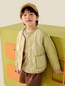 mini bala Kinder Daunenjacke, dreifach geschützt, leichte Jacke, Lagen oder Oberbekleidung, Winter 2025 - Khaki - Übersicht 2