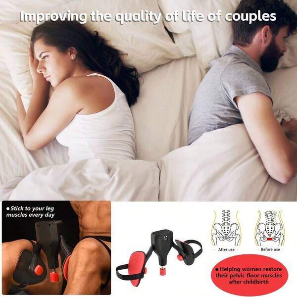 Master Hip Trainer Kegel Exerciser, Hip Trainer Exercise Equipment,Adjustable Leg And Inner Thigh Strength Exercise ...