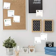 1/9 Pcs Funny Sticky Notes | 7.62cm X 7.62cm Self-Adhesive Note Pads, 30/270 Sheets Humorous Sticky Notes, Square Paper, For Work, Office, School, Home, Coworker Teacher Family Gifts - Multicolor - View 8