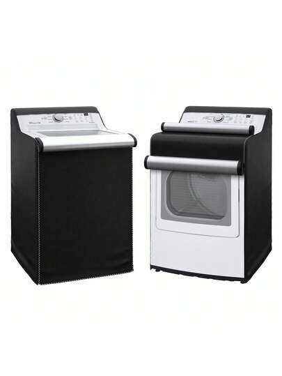 Cubierta impermeable espesada antipolvo para lavadora doméstica apertura frontal secadora balcón protector de secadora antipolvo cubierta protectora antipolvo para electrodomésticos