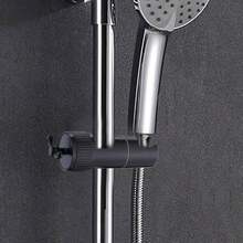 Soporte para Cabezal de Ducha Soporte De Ducha Manual Sin Necesidad De Taladrar - Soporte Antideslizante Para Uso Domstico En Hoteles Y Apartamentos - Negro - Ver 4