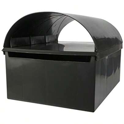 Home Leisure Paterson Post Letterbox Large Charcoal
