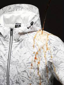 Women's Outdoor Camouflage Windproof Jacket Suitable For Outdoor Leisure, Long-Distance Travel And Mountaineering - 白色 - 查看 4