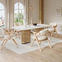 Dining Chairs - Beige2 - View 6