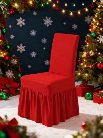 1/4pcs Solid Color Milk Silk Chair Cover, High Elasticity Dust-Proof Anti-Fouling All Season Universal For Living Room, Hotel, Restaurant, Kitchen, Home Decor