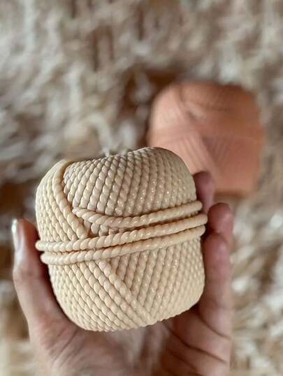 可重复使用的硅胶毛线球模具 - 耐用、无毒，是制作香薰蜡烛和石膏装饰品的理想之选，手工必备|装饰毛线模具|硅胶材质，毛线收纳整理器