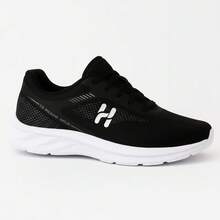 Men's Orthopedic Shoes For Walking, Gym, And Running - Black and White - View 3