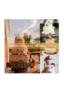 24/12/1pc White Cake Supports, For Stacking Wedding Cake Dowels Plastic Cake Dowel Rod White Cake Dowel Rods Cake Straws For Stacking And Supporting, Cake Sticks, Cake Dowel Straws, Wedding Cake Dowels Plastic Cake Dowel Rod White Cake Dowel Rods Cake Straws For Stacking And Supporting Back To School