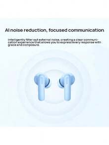 Honor Earbuds X9 TWS Bluetooth Earbuds: 49dB Deep Active Noise Cancellation, 42-Hour Long Battery Life, 10-Minute Fast Charge, Essential For Office Commutes. - Blue - View 5