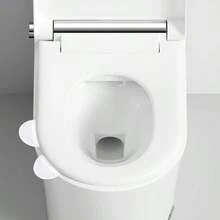 - Elevador de 4 piezas para asiento de inodoro, para evitar tocar, accesorios de bao para el hogar, oficina, hotel, fcil de usar - blanco - Ver 6