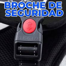 Pechera Pretal Reforzado Arnés Mascota Perro Grande Talla S - Negro - Ver 4