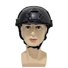 Tactical Helmet, Riot Control Special Forces Tactical Tiger Point Special Operations Training Helmet, Made Of Fiberglass, With Adjustable Chin Strap, Night Vision Device Mount, And Side Rails