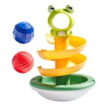 Frog Spinner Fun: divertido juguete infantil con pista deslizante y 2 bolas - Multicolor - Ver 1