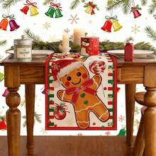 Kitchen Table Runners - Gingerbread Man - View 6